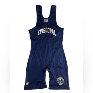Episcopal Academy Navy Blue Brute Singlet Size Large